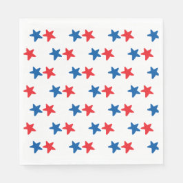 赤と青 | 愛国心/ 7月4日 スタンダードランチョンナプキン