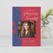 赤と青 招待状 (スタンド正面)