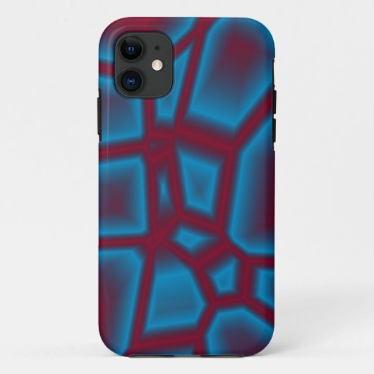 赤と青 Case-Mate iPhoneケース (裏面)