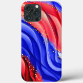 赤と青 Case-Mate iPhoneケース (裏面)