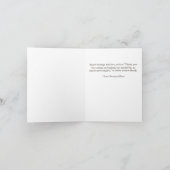 赤と黄のアールデコサンキューカード カード (内部)