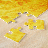 赤と黄の燃える火 ジグソーパズル (側面)