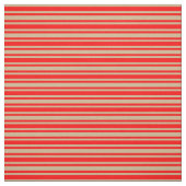 赤と黄の色の線 ファブリック (見本)