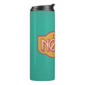 赤と黄のNO-MAJ™バッジ タンブラー (回転左)