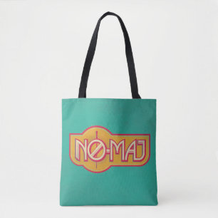 赤と黄のNO-MAJ™バッジ トートバッグ