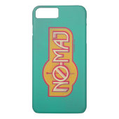 赤と黄のNO-MAJ™バッジ Case-Mate iPhoneケース (裏面)