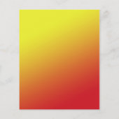 赤と黄色のグラデーション紙 (裏面)