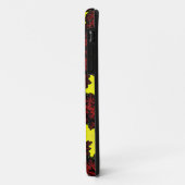 赤と黄色のスノーフレーク Case-Mate iPhoneケース (裏面/左)