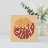 赤と黄色のスプラッシュでGroovyを維持 (スタンド正面)