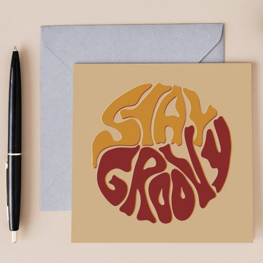 赤と黄色のスプラッシュでGroovyを維持