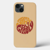 赤と黄色のスプラッシュでGroovyを維持 Case-Mate iPhoneケース (裏面)