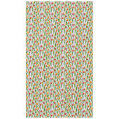 赤と黄色のチューリップ テーブルクロス (正面)