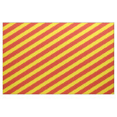 赤と黄色のパタストライプのーン ファブリック (ヤード)