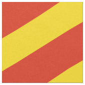 赤と黄色のパタストライプのーン ファブリック (クローズアップ)