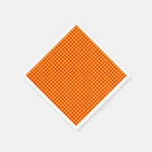 赤と黄色のパターン スタンダードカクテルナプキン (角)