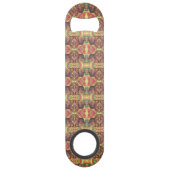 赤と黄色のパターン スピード栓抜き (裏面)