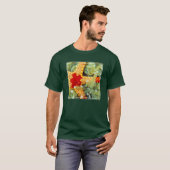 赤と黄色のヒトデ Tシャツ (正面フル)