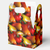 赤と黄色のピーマンの好意ボックス フェイバーボックス (オープン)