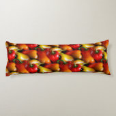 赤と黄色のピーマン抱き枕 ボディピロー (裏面)