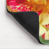 赤と黄色のローズマウスパッド マウスパッド (コーナー)