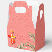 赤と黄色の十字と鳩の確認 フェイバーボックス (見開き)