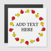 赤と黄色の可愛い漫画 (正面/裏面)