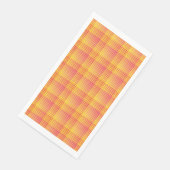 赤と黄色の市松模様の抽象的なパターン (コーナー)