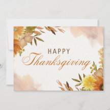 赤と黄色の幸せな感謝祭