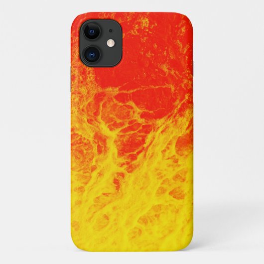 赤と黄色の燃える火の水 Case-Mate iPhoneケース (裏面)