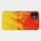 赤と黄色の燃える火の水 Case-Mate iPhoneケース (裏面(横))