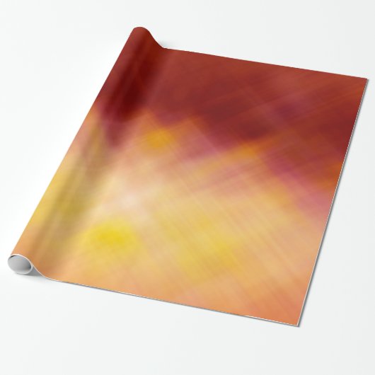 赤と黄色の背景 ラッピングペーパー (アンロールド)