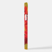 赤と黄色の花1 iPhoneケース (右側面)