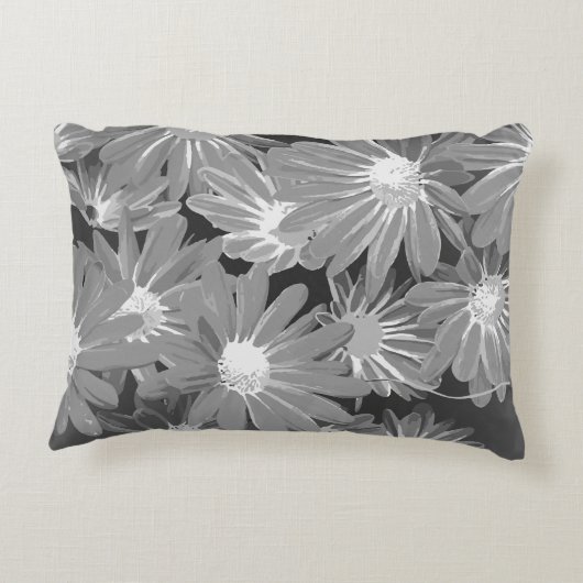 赤と黄色の花2 アクセントクッション (裏面)