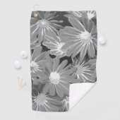 赤と黄色の花2 ゴルフタオル (インサイチュ)