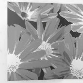 赤と黄色の花2 三つ折りクリスマスカード (内部最初)