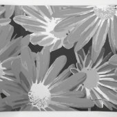 赤と黄色の花2 三つ折りクリスマスカード (内部中)