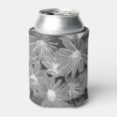 赤と黄色の花 2 缶クーラー (缶正面)