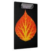 赤と黄色の《植物》アスペンリーフ#10 クリップボード (右)