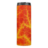 赤と黄色の《植物》アスペンリーフ#10 タンブラー (裏面)