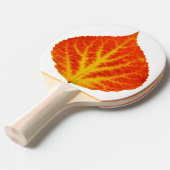 赤と黄色の《植物》アスペンリーフ#10 卓球ラケット (正面アングル)