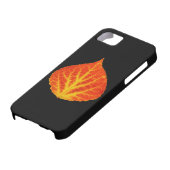 赤と黄色の《植物》アスペンリーフ#10 Case-Mate iPhoneケース (下部)