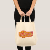 赤と黄色のNO-MAJ™バッジ トートバッグ (正面(商品))