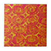 赤と黄 タイル (正面)