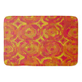 赤と黄 バスマット (正面)