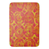 赤と黄 バスマット (正面縦)