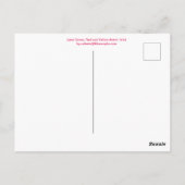 赤と黄 ポストカード (裏面)