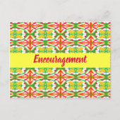 赤と黄 ポストカード (正面)