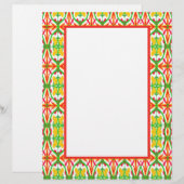 赤と黄 レターヘッド (正面/裏面)