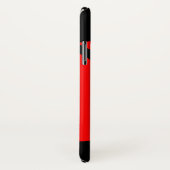 赤と黒のアップル先生のiPhone Xケース Case-Mate iPhoneケース (裏面/右)