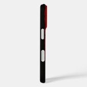 赤と黒のアメリカ国旗 Case-Mate iPhoneケース (裏面 / 右)